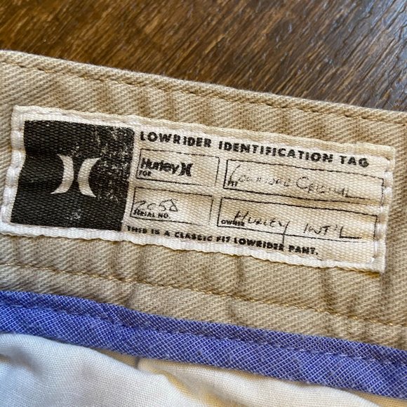 Hurley Lowrider Chino Shorts - Size 7 - Picture 5 of 10